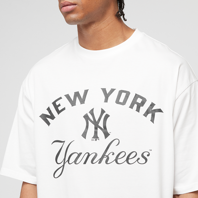 New Era MLB Arch Graphic Oversized Tee New York Yankees weiß 47301 3