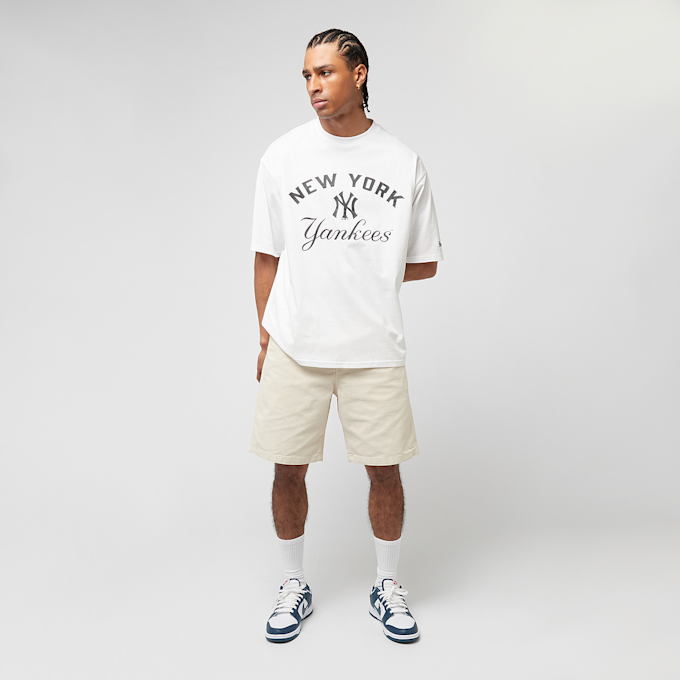 New Era MLB Arch Graphic Oversized Tee New York Yankees weiß 47301 5