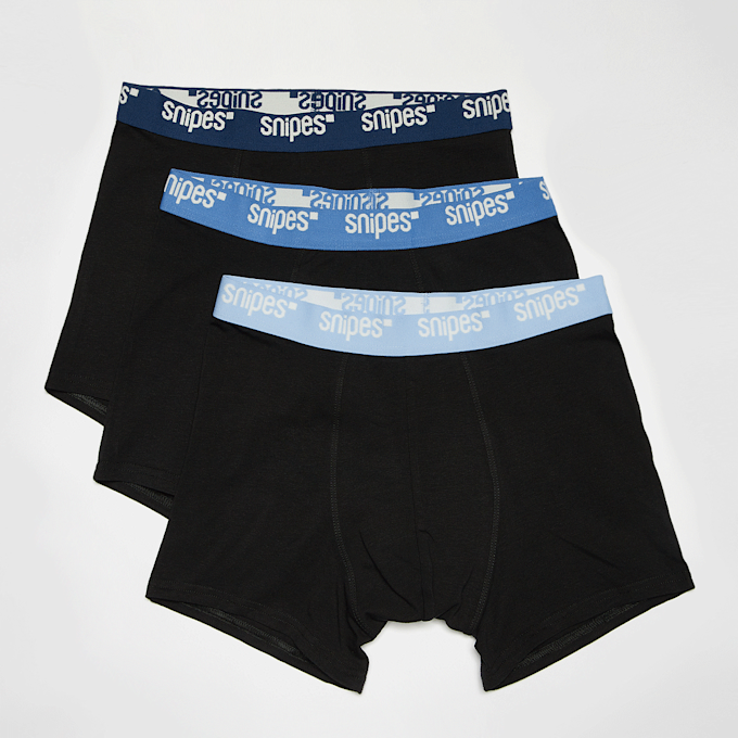 SNIPES 3 PACK - Contrast Tape  Briefs Boxershorts schwarz 47331 1