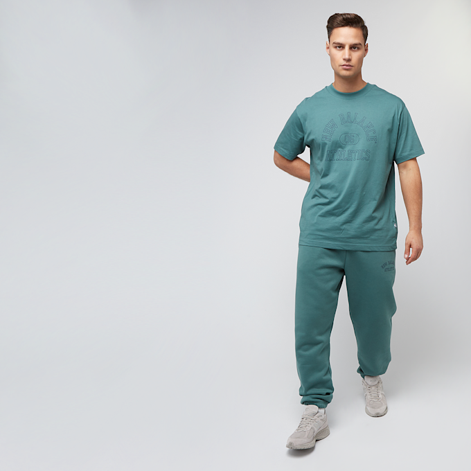 New Balance Sport Essentials Fleece Graphic Jogger verde 47346 5