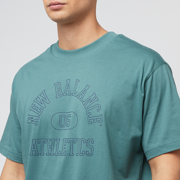 New Balance Graphic T-Shirt zielony 47347 3