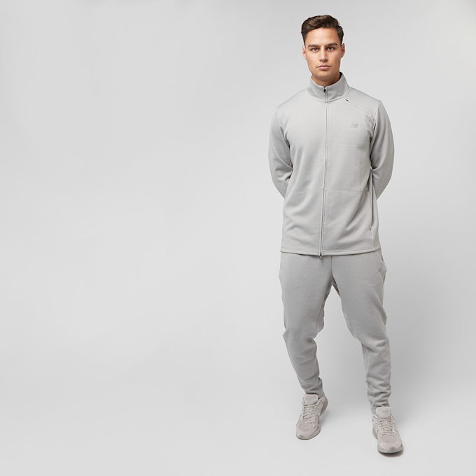 New Balance Tech Knit Full Zip grijs 47349 4