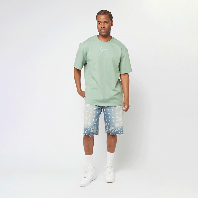 Karl Kani Small Signature Essential Tee grün 47355 4