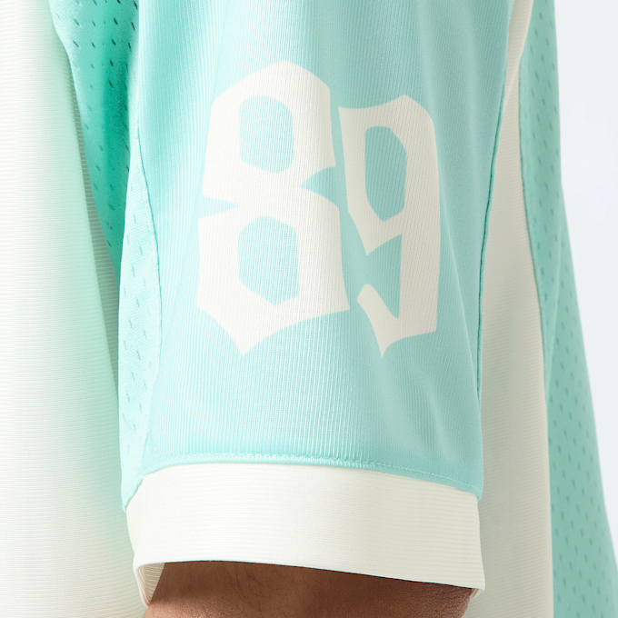 Karl Kani Colorblock Football Jersey bleu 47361 4