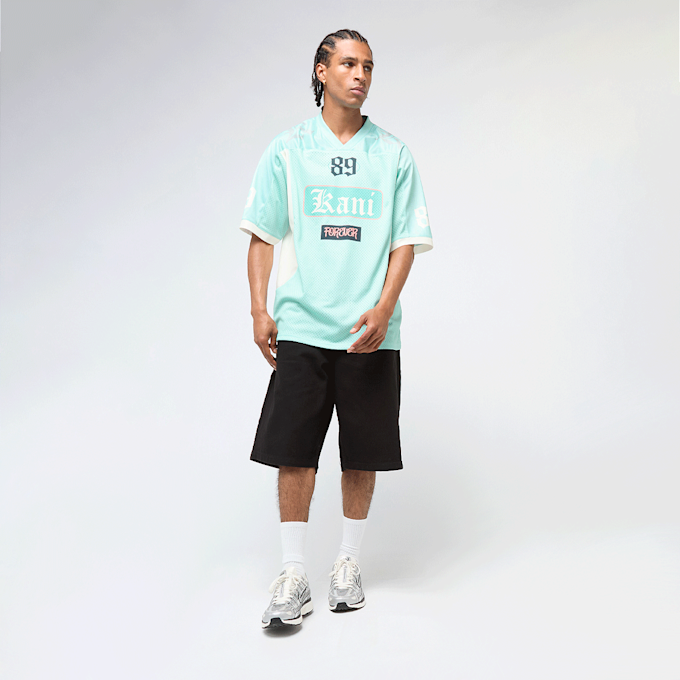 Karl Kani Colorblock Football Jersey bleu 47361 5