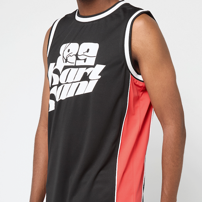 Karl Kani Signature Colorblock Basketball Jersey schwarz 47366 5