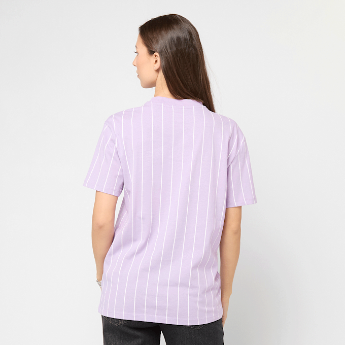 Karl Kani Small Signature Essential Pinstripe Oversized Tee viola 47444 2