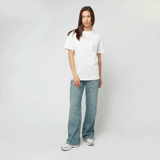 Karl Kani Signature Print Os T-Shirt blanco 47446 5