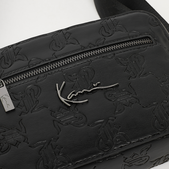 Karl Kani Metal Signature All Over Print Messenger Bag preto 47424 5