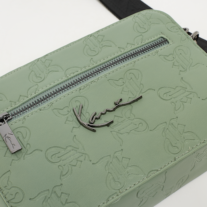 Karl Kani Metal Signature Aop Messenger Bag dark green zielony 47422 5