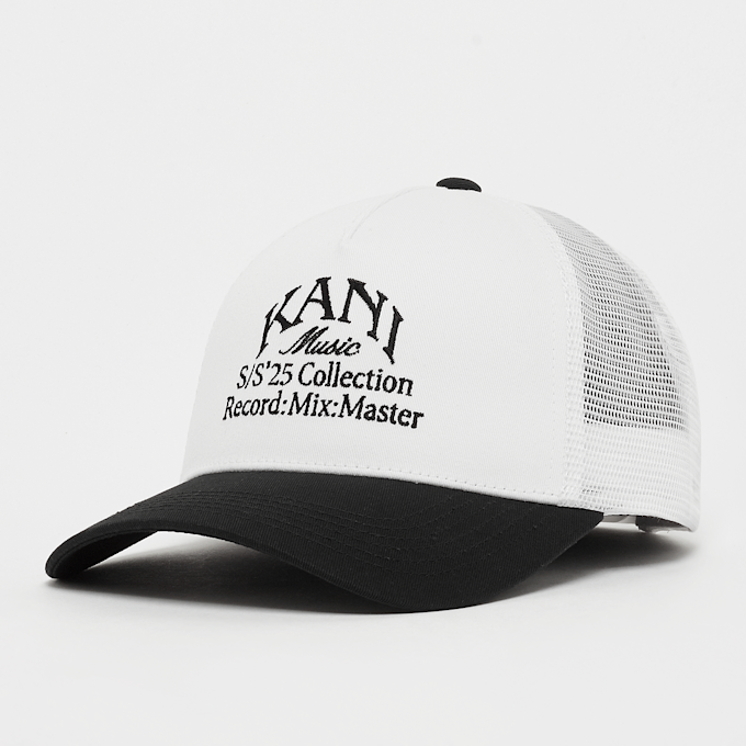 Karl Kani Woven Signature Kani Music Trucker Cap branco 47398 1