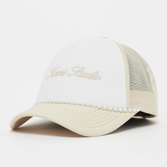 Karl Kani Woven Signature Trucker Cap weiß 47402 1