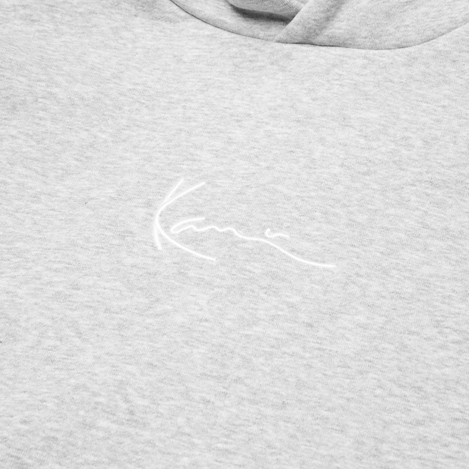 Karl Kani Small Signature Essential Hoodie Junior grey gris 47407 3
