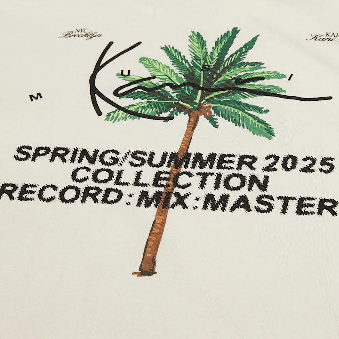 Karl Kani Signature Palm Print T-Shirt Junior beige 47414 4