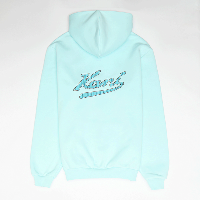 Karl Kani Varsity Palm Print Zip Hoodie Junior lightaqua niebieski 47417 1