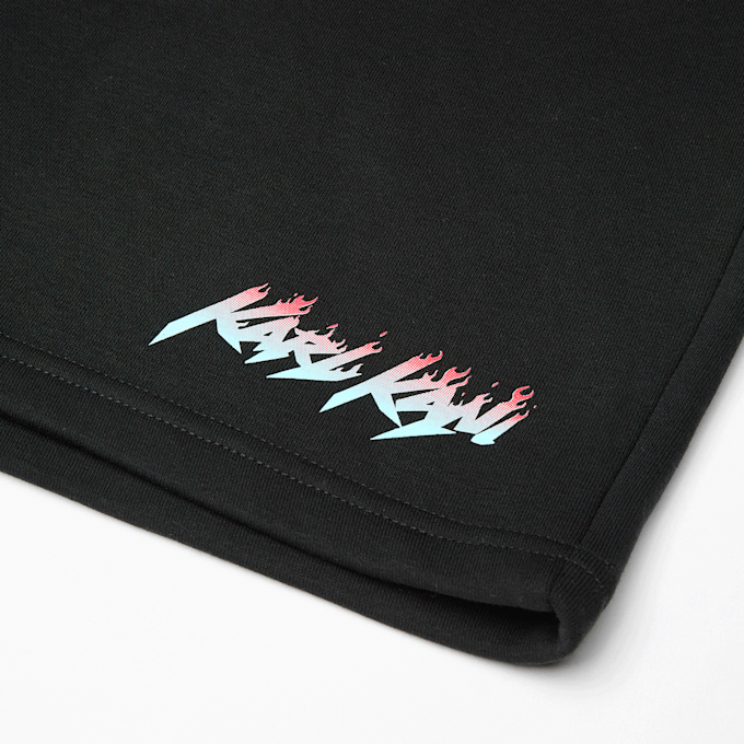 Karl Kani Kani Flames Sweat Shorts Junior black schwarz 47416 3
