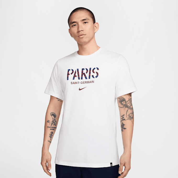 Nike PSG Wordmark Tee blanco 47497 1