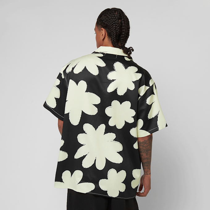 Another Cotton Lab Flower Shirt noir 47504 2