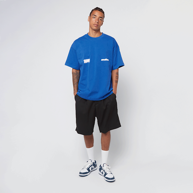 Another Cotton Lab Ocean Swim Oversized T-Shirt blauw 47508 5