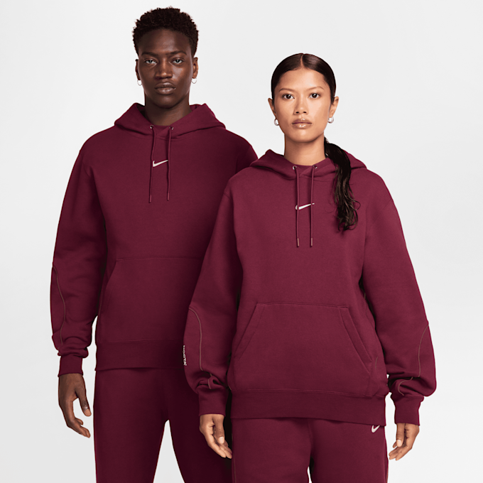 Nike Nocta M NRG NOCTA CS HOODIE FLC dark beetroot/adobe/(adobe) crvena 47509 1