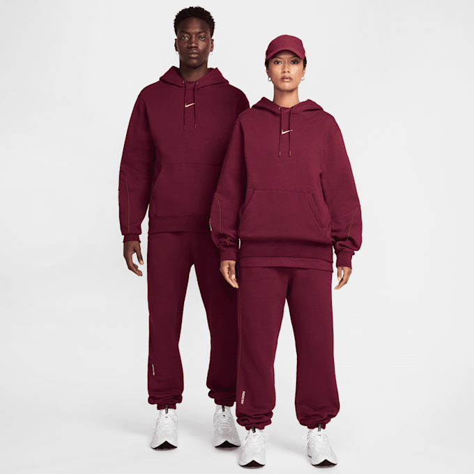 Nike Nocta M NRG NOCTA CS HOODIE FLC dark beetroot/adobe/(adobe) crvena 47509 9