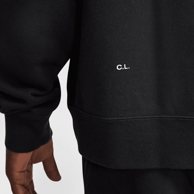 Nike NRG Nocta Crew Fleece nero 47510 7