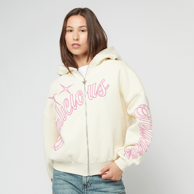 Felicious Star Zip Hoodie beige 47609 1