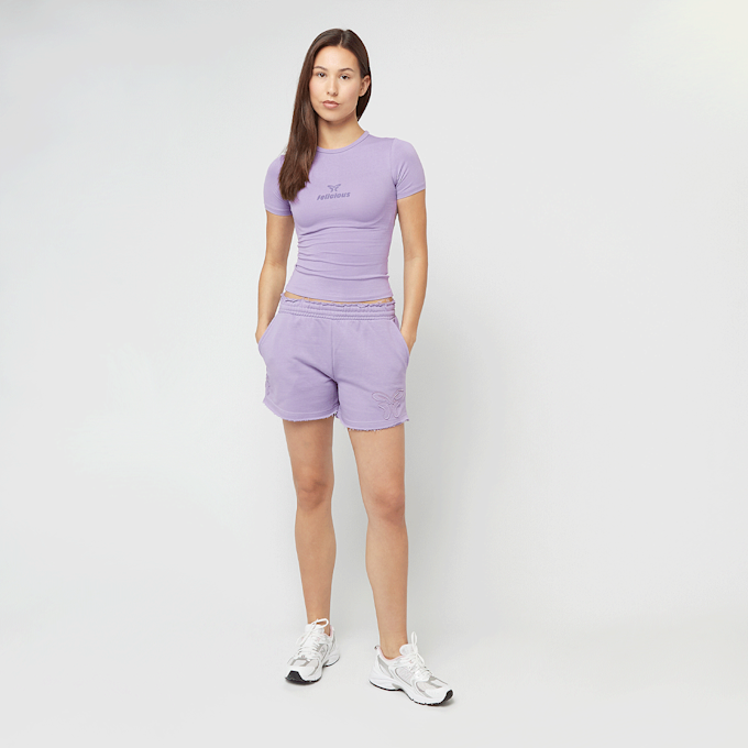 Felicious Basic Tight Logo T-Shirt fioletowy 47616 4
