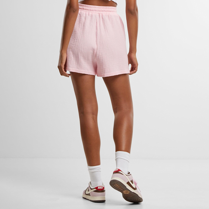 Urban Classics Ladies Musselin Shorts blushedrose rose 47630 2