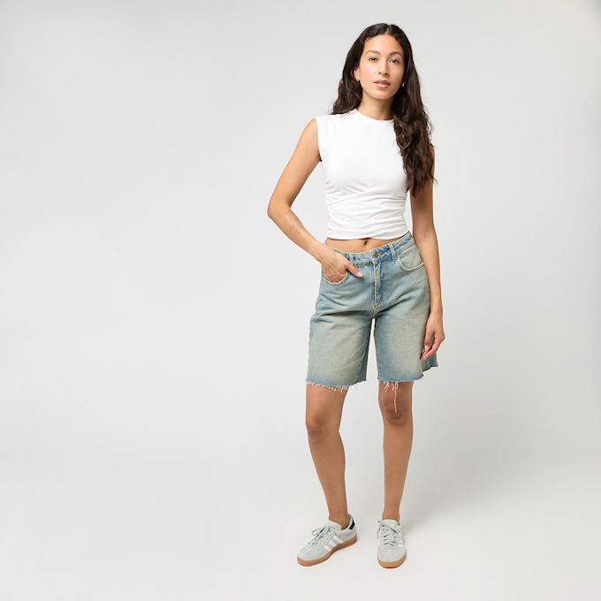 Urban Classics Ladies Cropped Wrapped Top white blanco 47636 4