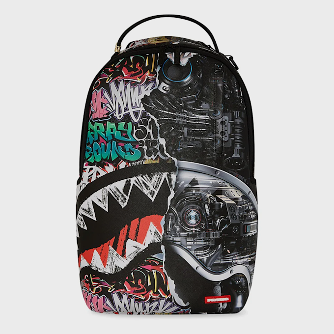 SPRAYGROUND Split Cybershark DLXSV Backpack multicolorido 47676 1