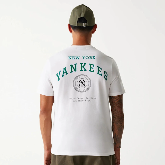 New Era MLB New York Yankees Arch Graphic Tee bianco 47726 2