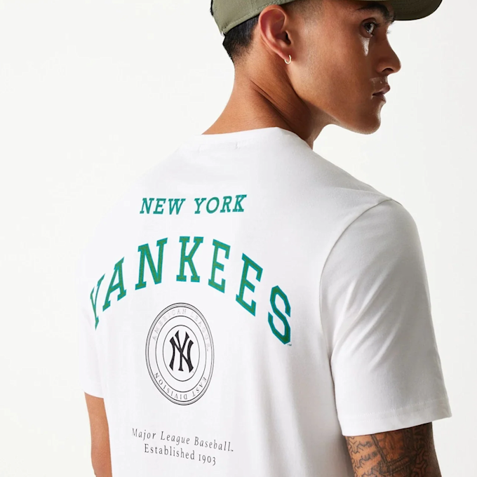 New Era MLB New York Yankees Arch Graphic Tee bianco 47726 4