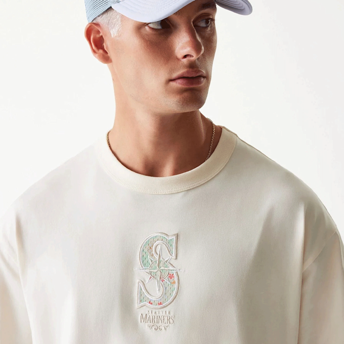 New Era MLB Infill Seattle Mariners Oversized Tee zielony 47734 3