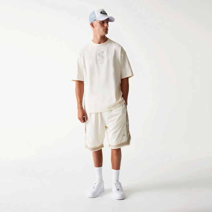 New Era MLB Infill Seattle Mariners Oversized Tee vert 47734 5