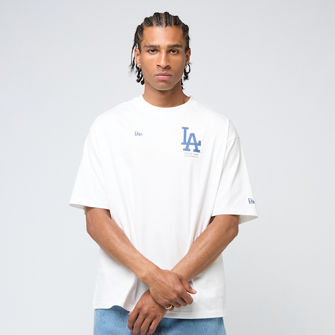 New Era MLB Baseball Graphic Oversize Tee Los Angeles Dodgers branco 47732 2