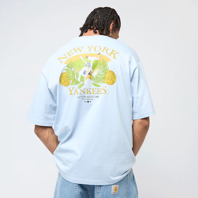 New Era MLB Baseball Graphic Oversized Tee New York Yankees plava 47733 1