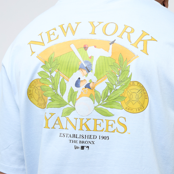 New Era MLB Baseball Graphic Oversized Tee New York Yankees azul 47733 4