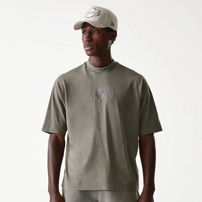 New Era NBA Los Angeles Lakers Washed Tanktop gris 47745 1