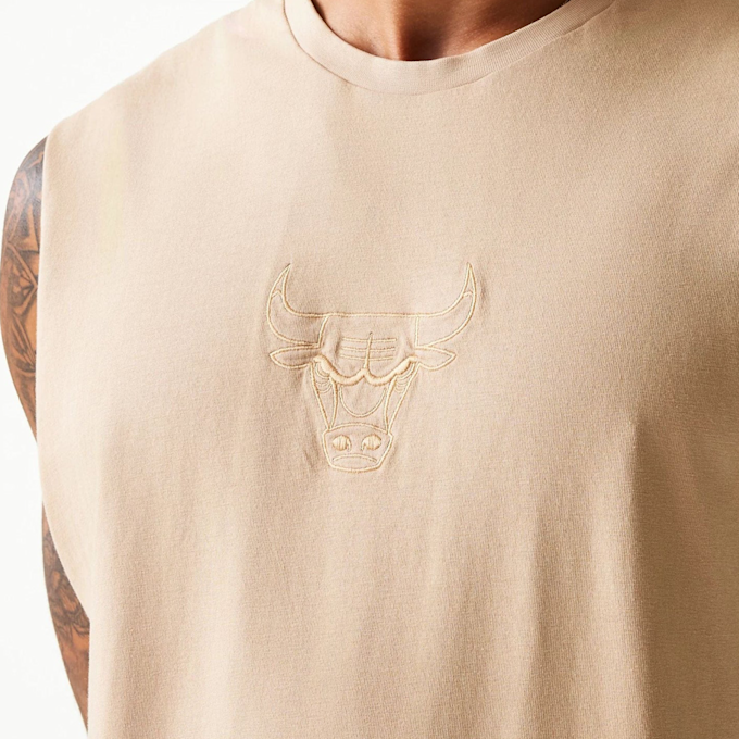 New Era NBA Chicago Bulls Washed Tanktop bež 47750 3