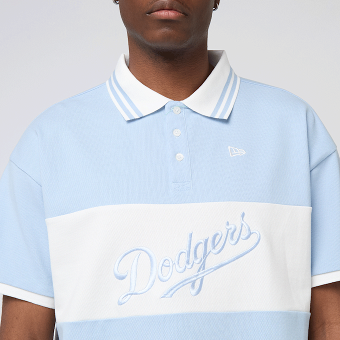 New Era MLB Graphic Polo Los Angeles Dodgers PAB bleu 47759 3