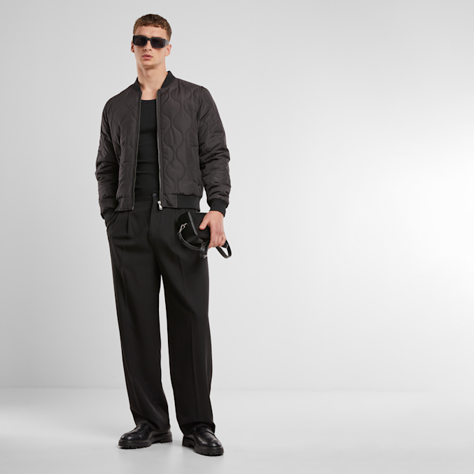 Urban Classics Onion Quilted Bomber negro 47778 5