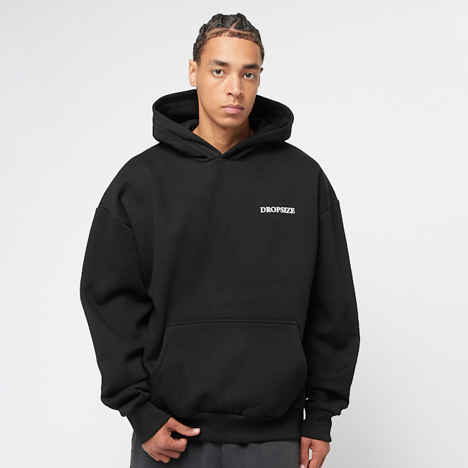 DropSize Heavy Oversize Horizon Hoodie nero 47791 2