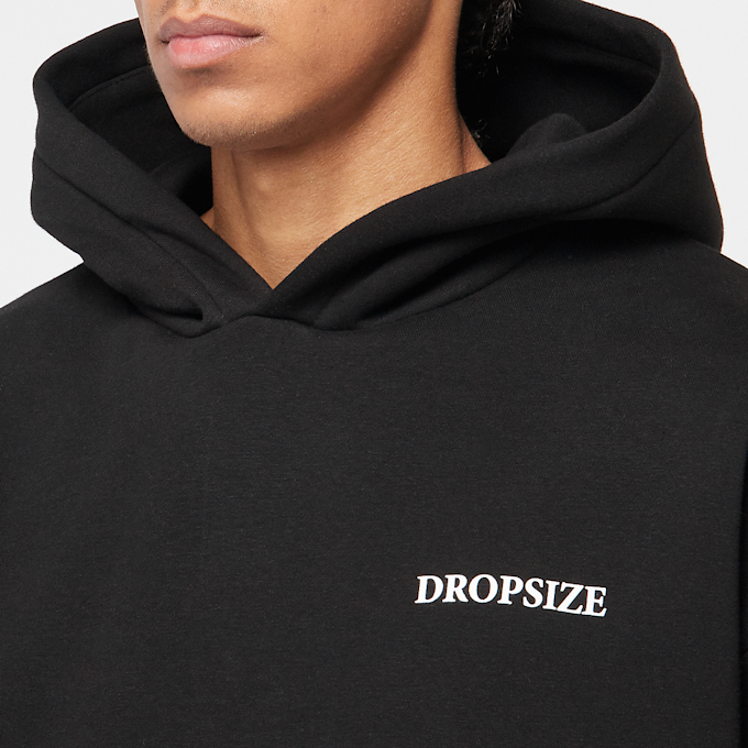 DropSize Heavy Oversize Horizon Hoodie crna 47791 3
