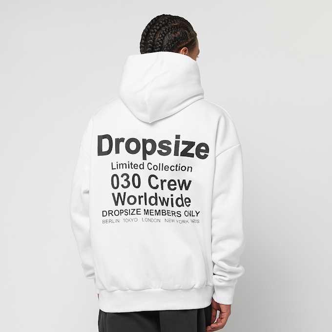 DropSize Heavy Oversize 030 Hoodie weiß 47792 1