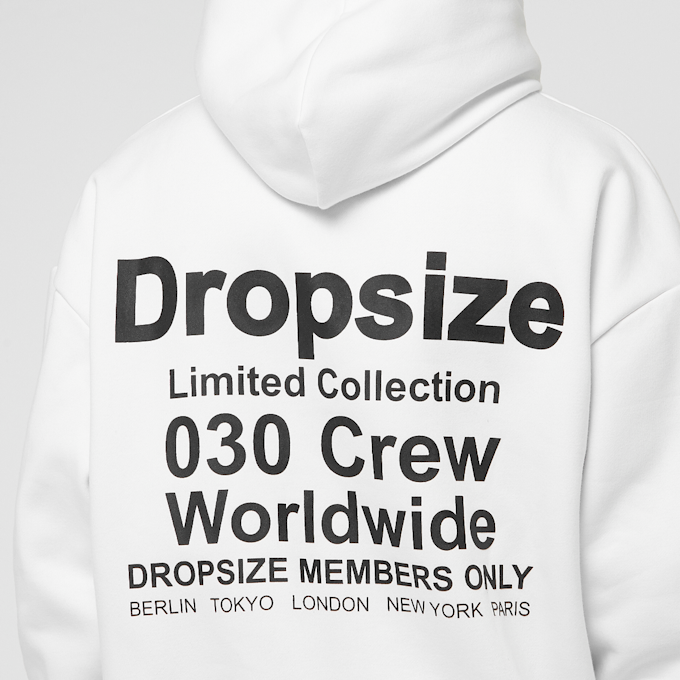 DropSize Heavy Oversize 030 Hoodie weiß 47792 4