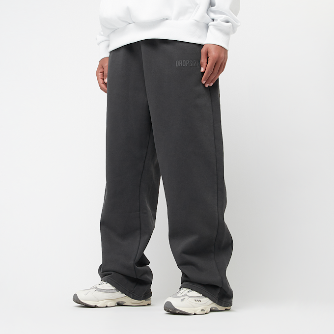 DropSize Open Leg Jogger Washed crna 47795 1