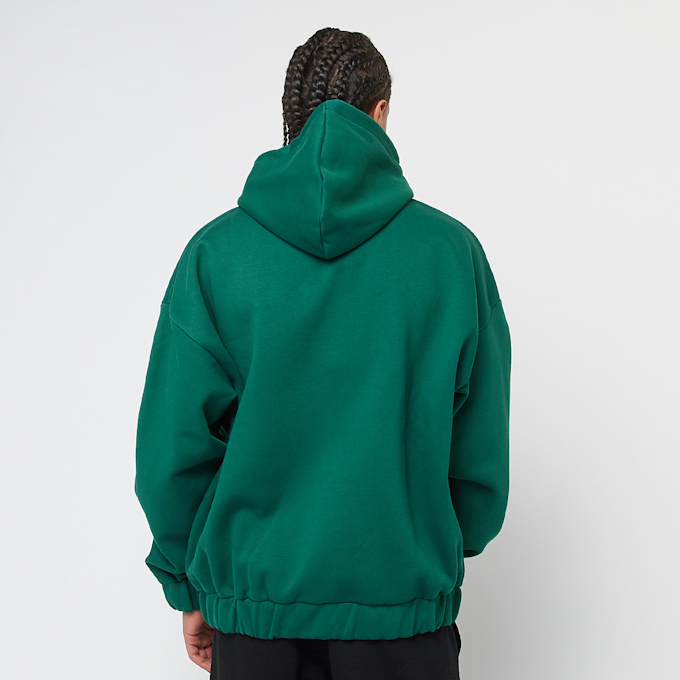 DropSize Oversize Metal Patch Zip Hoodie groen 47797 2