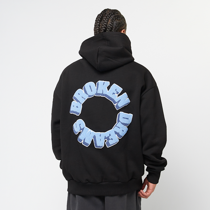 DropSize Heavy Oversize Broken Dreams Circle Hoodie schwarz 47798 1