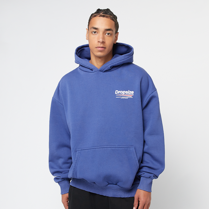 DropSize Heavy Oversize Copyright Hoodie blu 47799 2